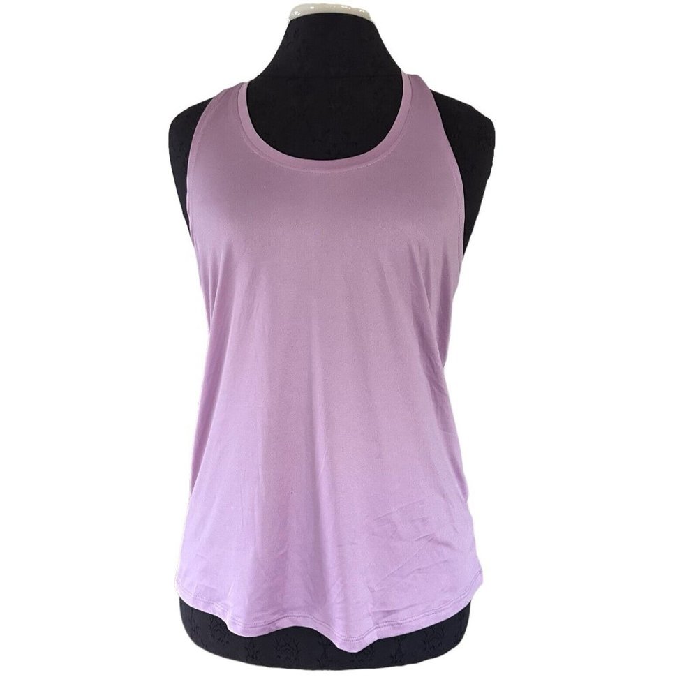 Athletic Works Size XS 0-2 Tank Top Women's Racer back Pink Active Wear Stretch